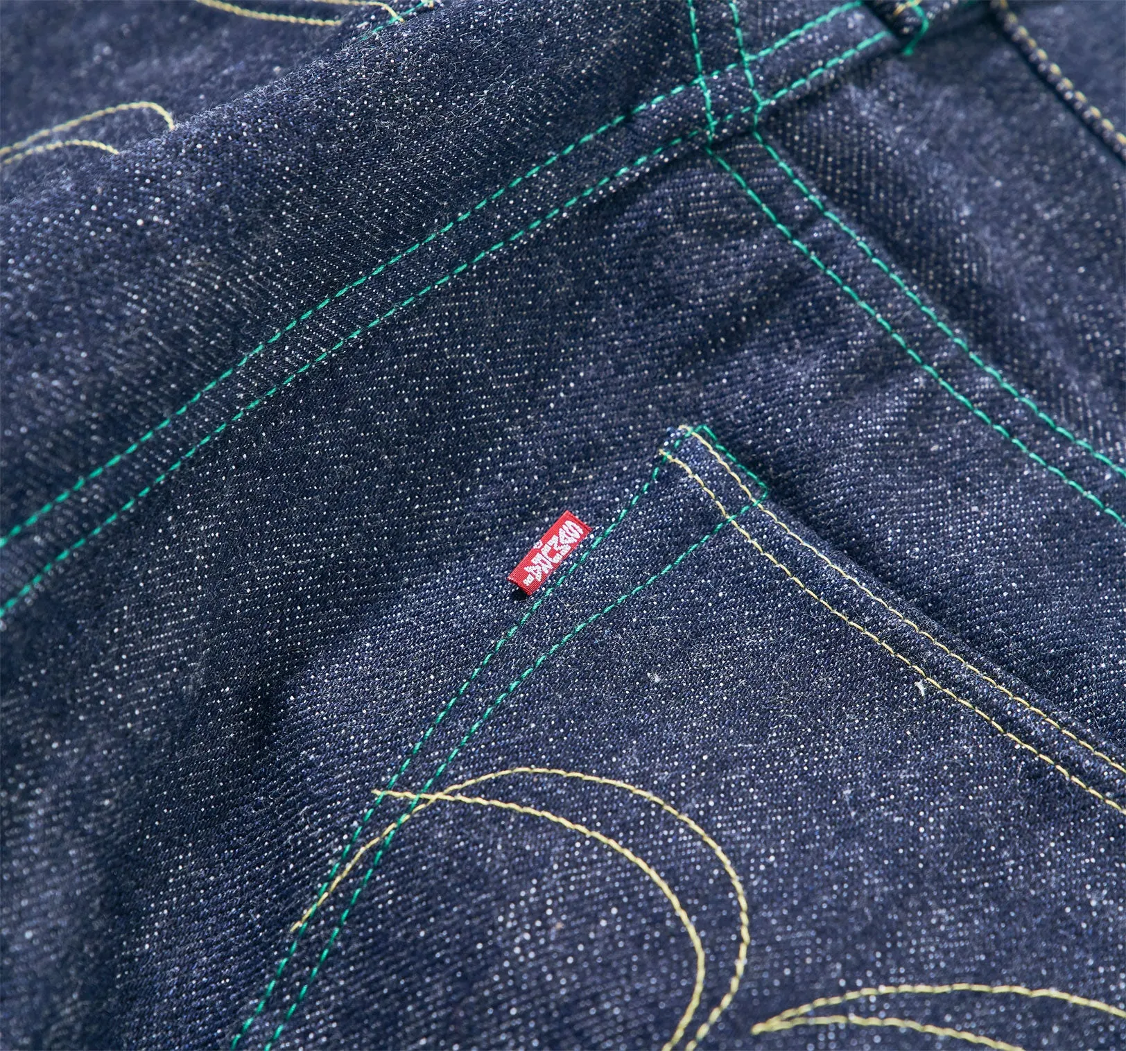 SAMURAI "S500XX21oz-24T" YEAR OF THE DRAGON 21OZ REGULAR STRAIGHT DENIM JEANS