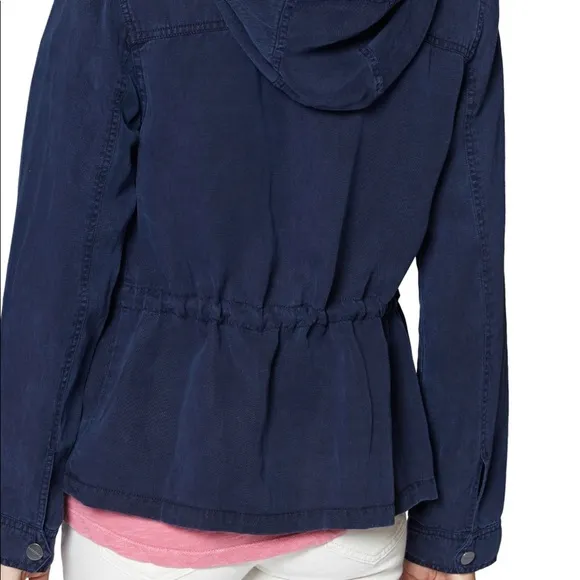 SANCTUARY Hooded Jacket; Blue; SZ Small NWT