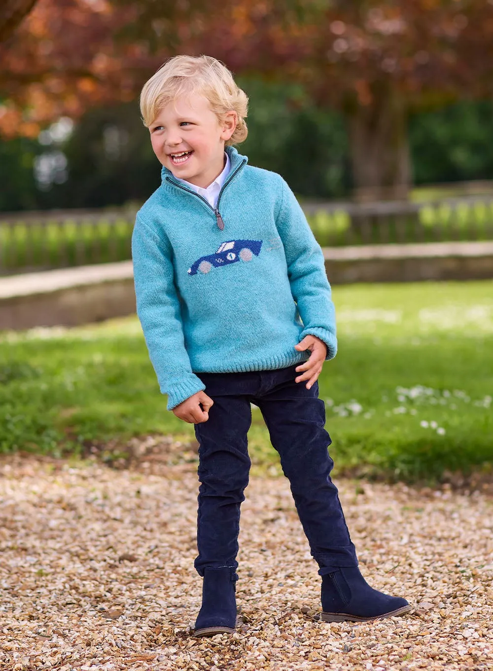 Sebastian Car Half-Zip Jumper