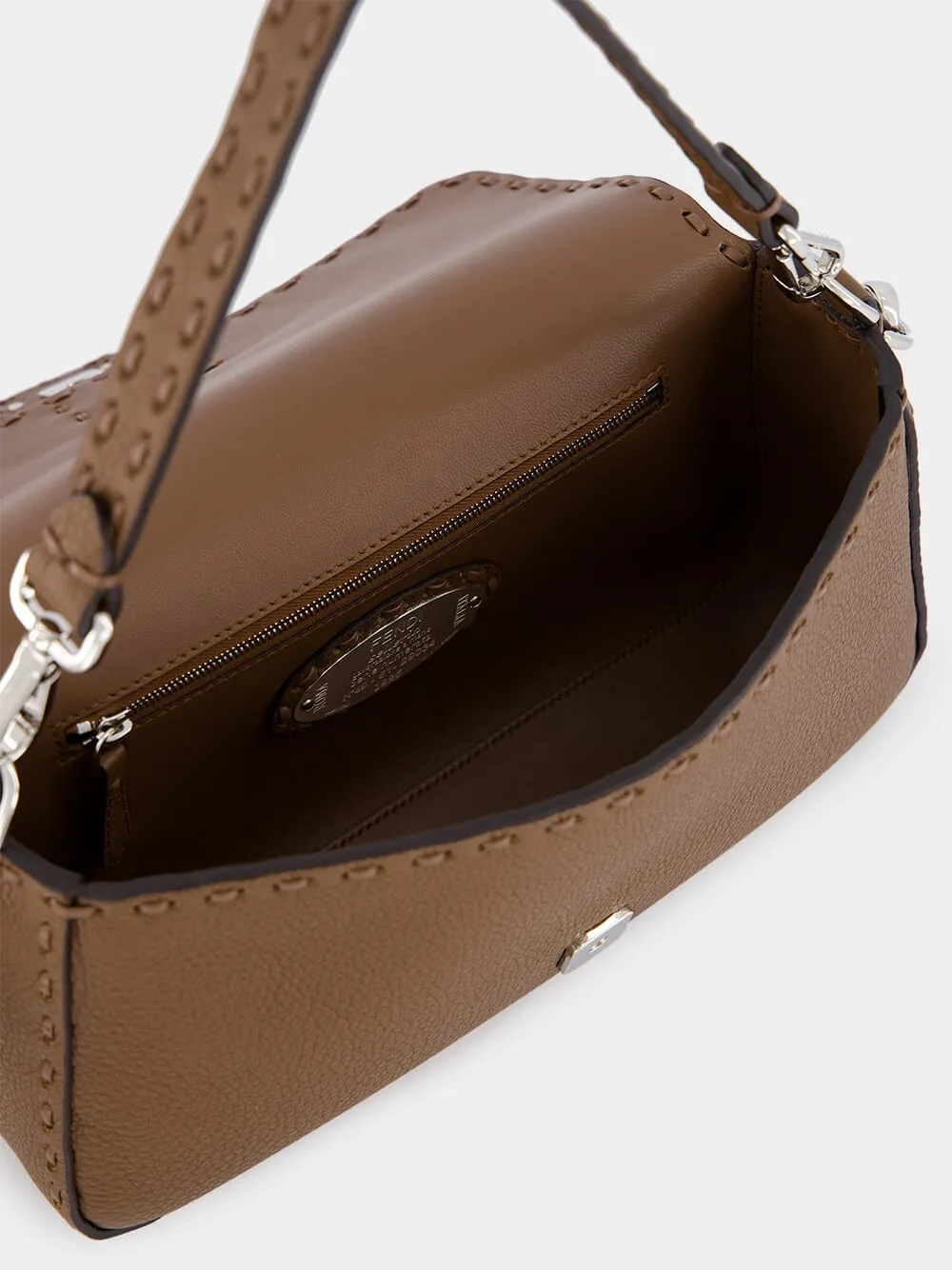 Selleria Brown Baguette Bag