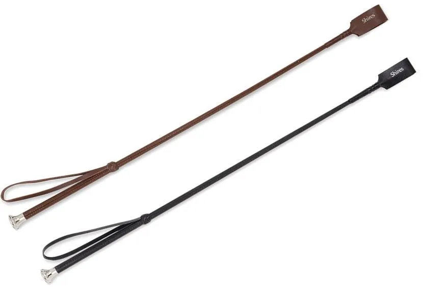Shires Leather Show Whip