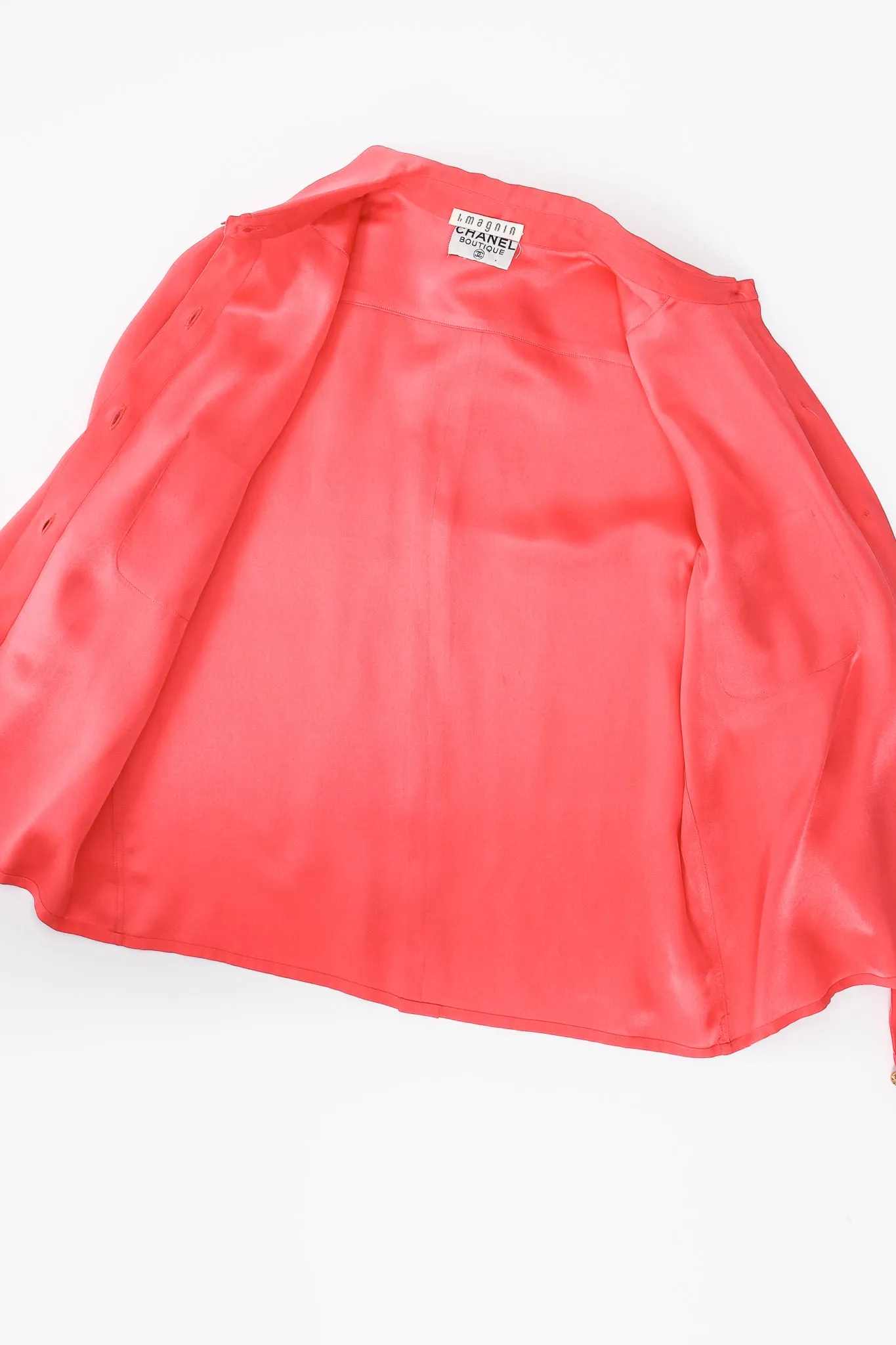 Silk Tie Neck Shirt