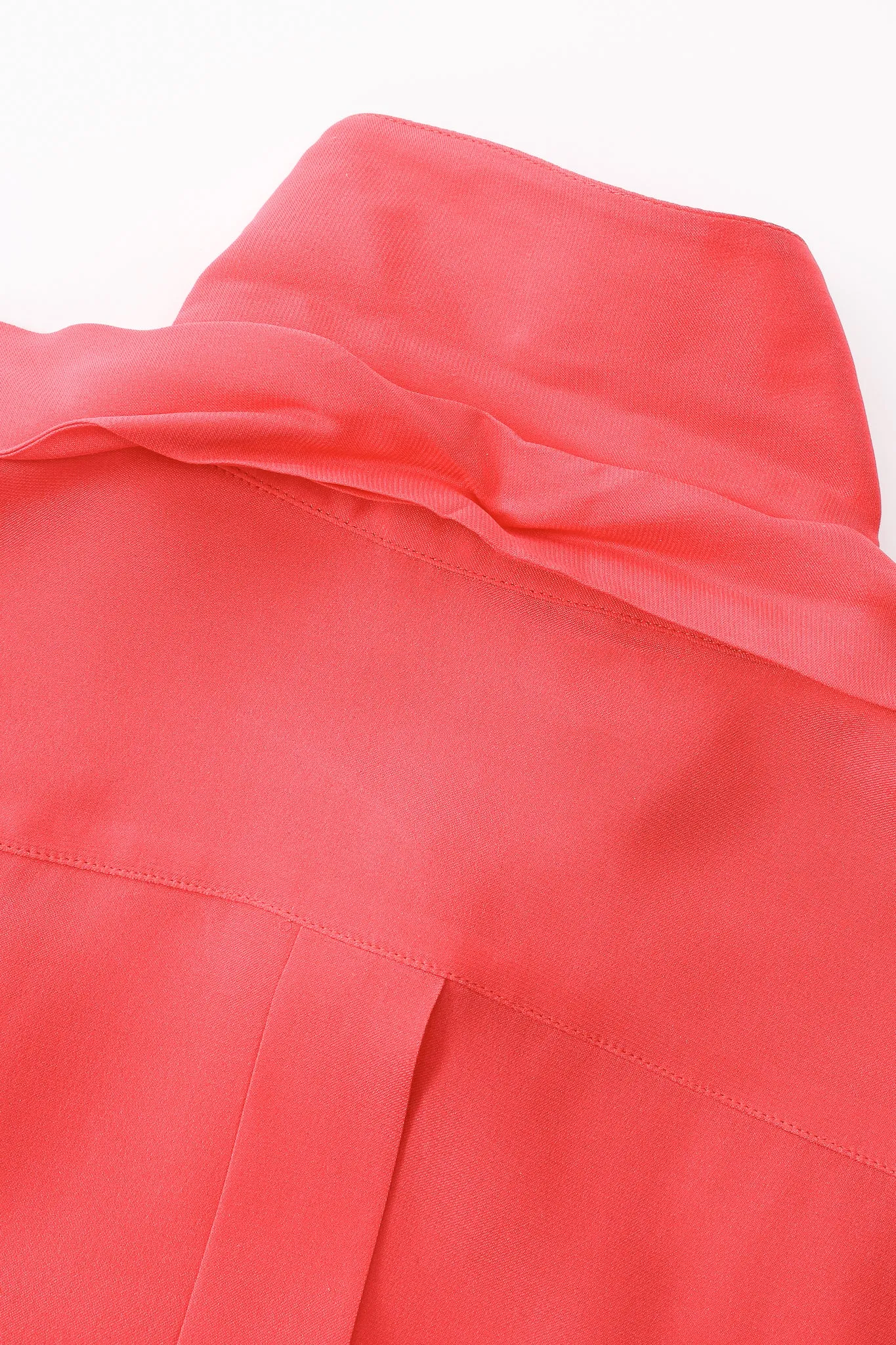 Silk Tie Neck Shirt