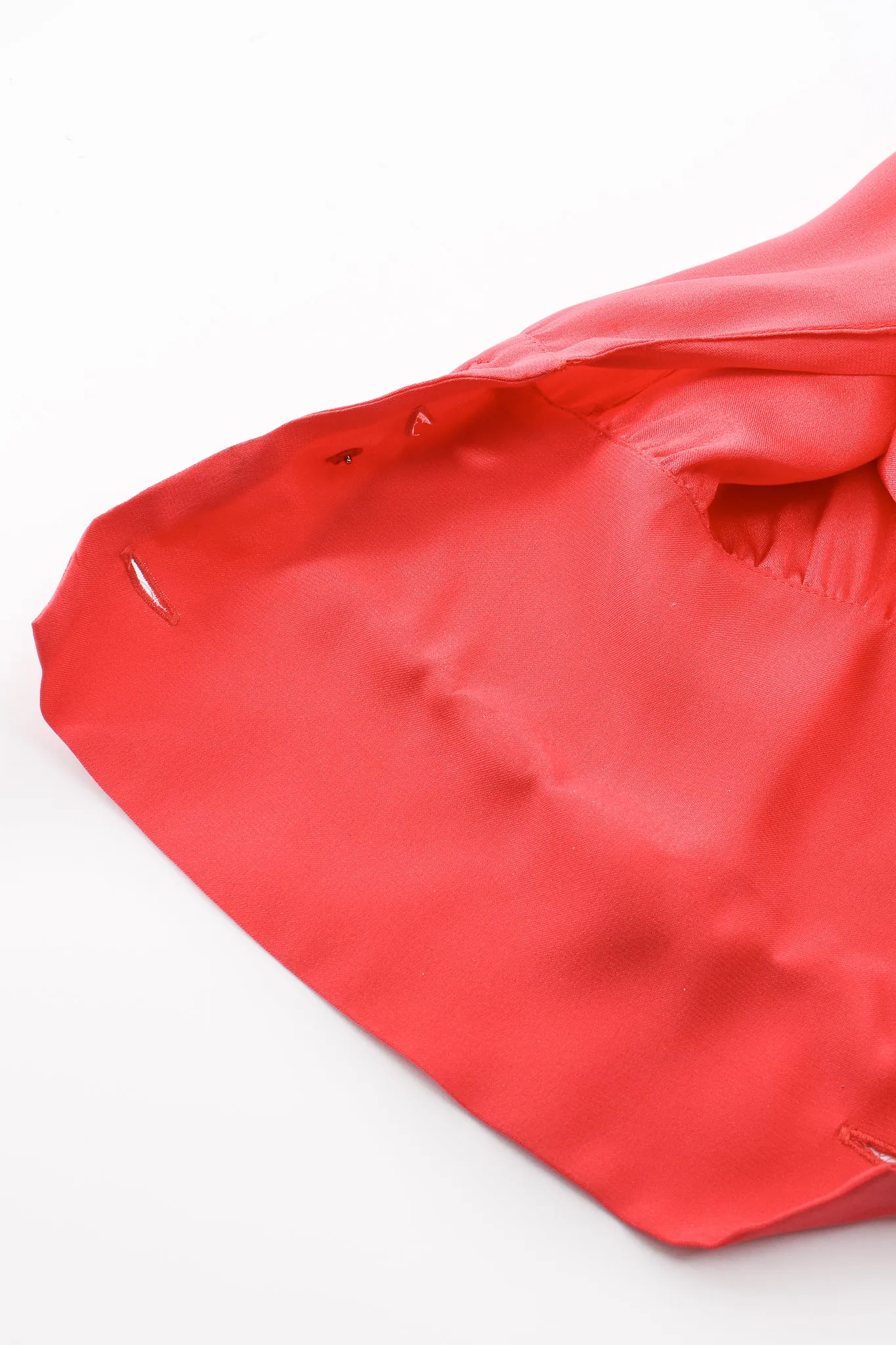 Silk Tie Neck Shirt