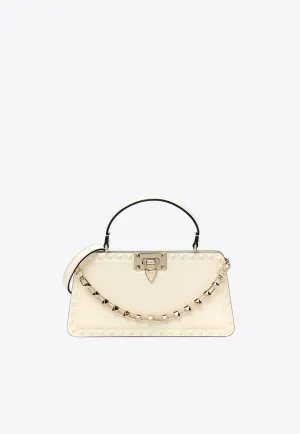 Small Rockstud Top Handle Bag