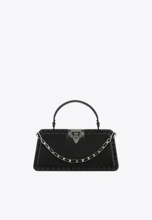Small Rockstud Top Handle Bag