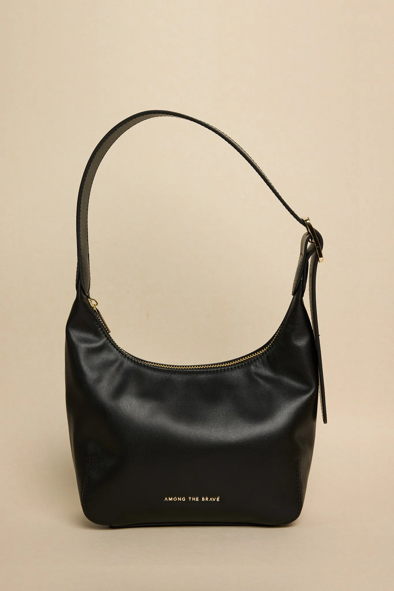 Soho Black Leather Mini Shoulder Bag