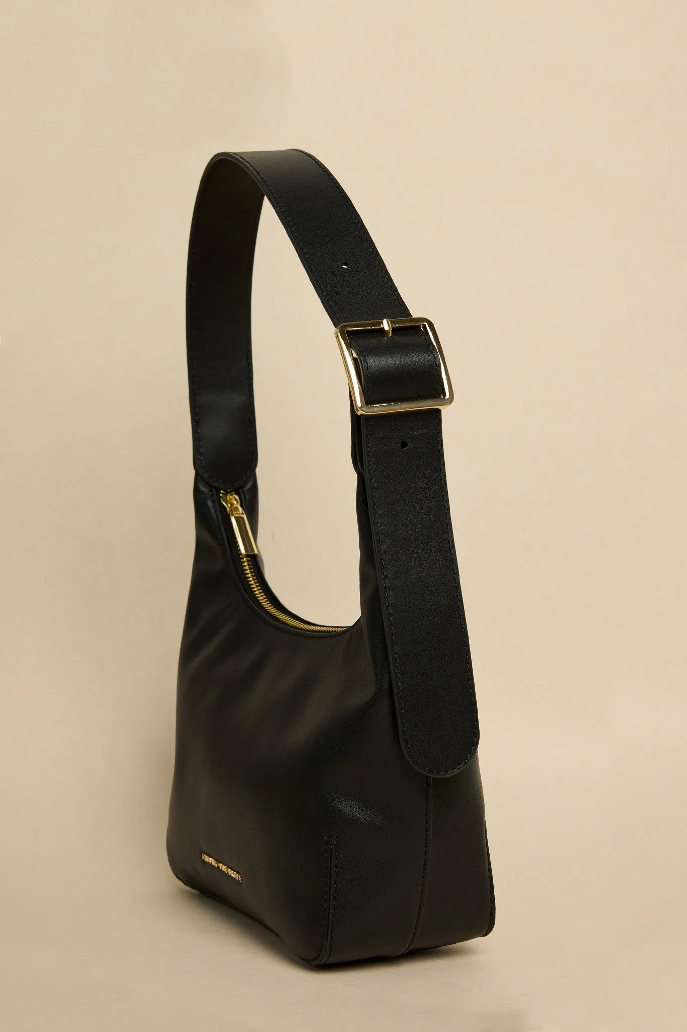 Soho Black Leather Mini Shoulder Bag
