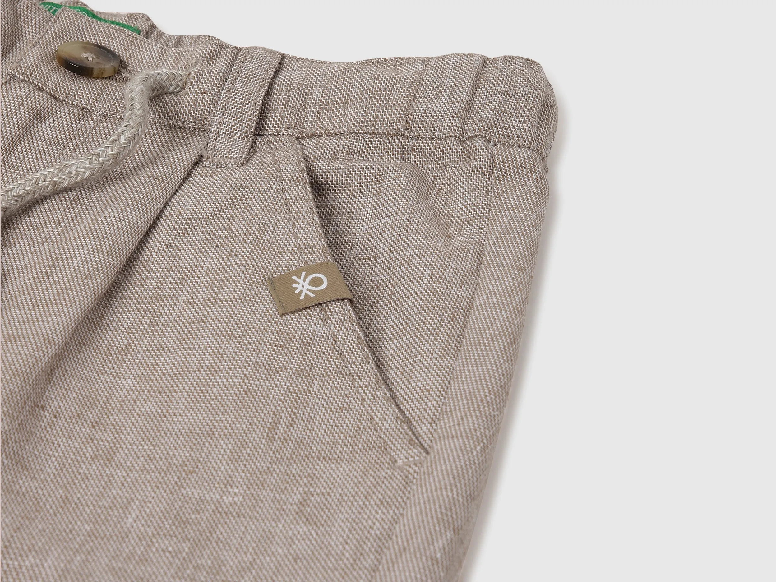 Solid Regular Fit Trousers