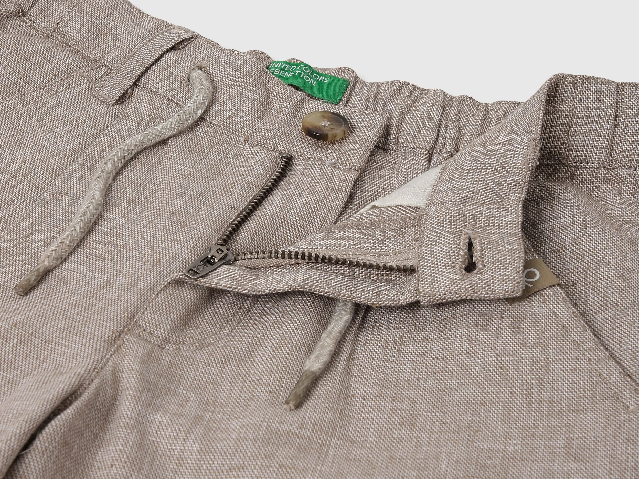 Solid Regular Fit Trousers