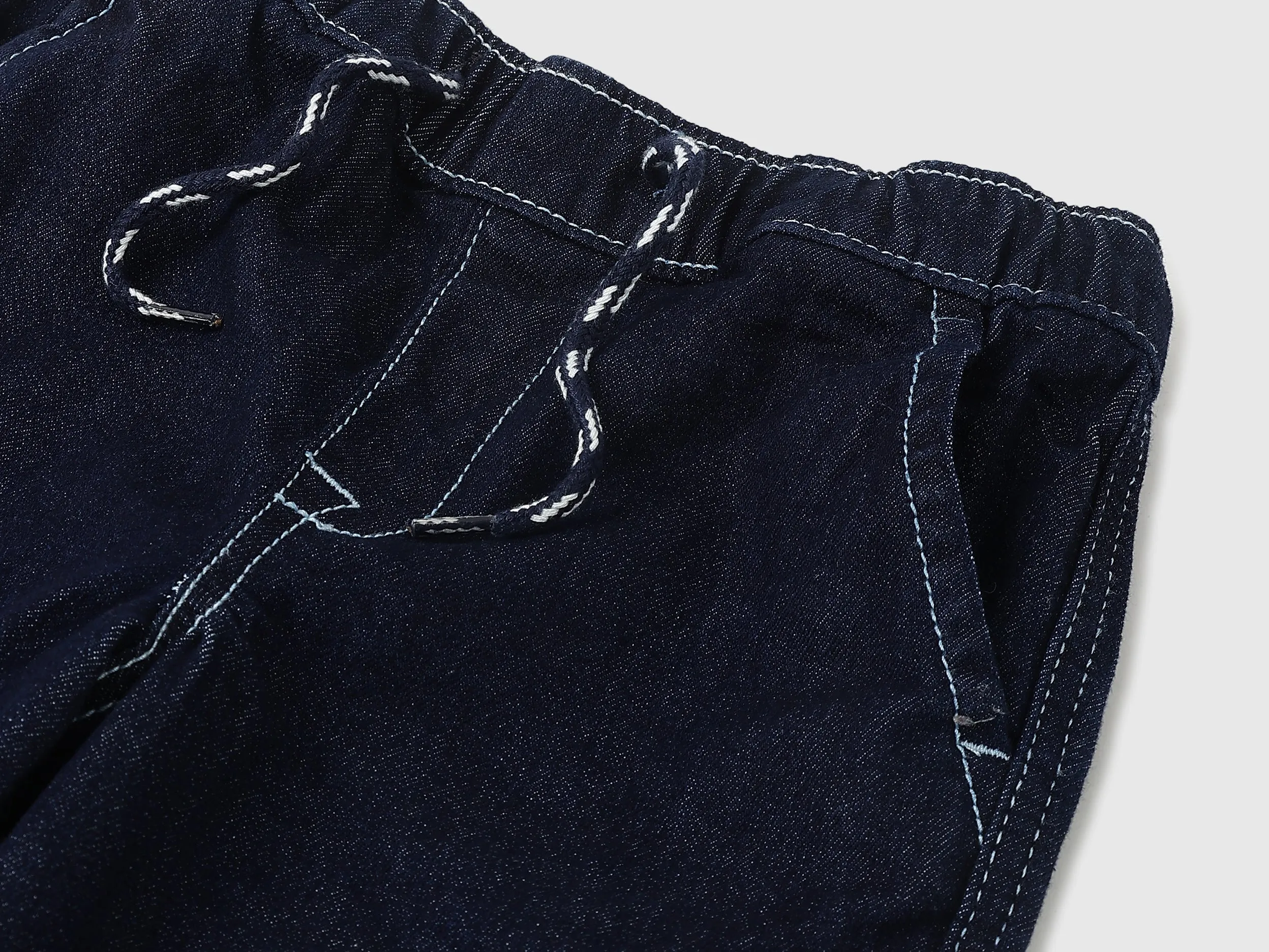 Solid Straight Fit Trousers