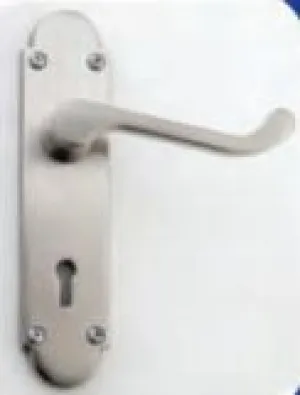Sonnato Nova Satin Nickel Handle & Lockset BW600SN