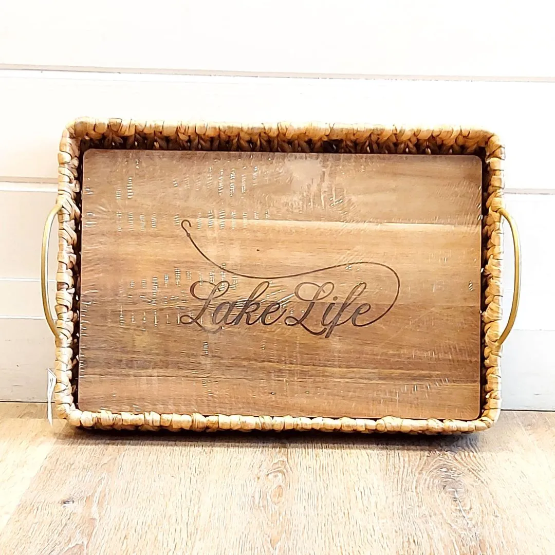 SOPHISTIPLATE- CARCUTERIE BOARD WITH TRAY