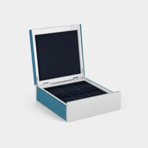 SPENCE 6 WATCH BOX - SKY BLUE / GREY
