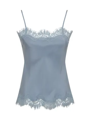 Straight Ale Cami Blue Chalk
