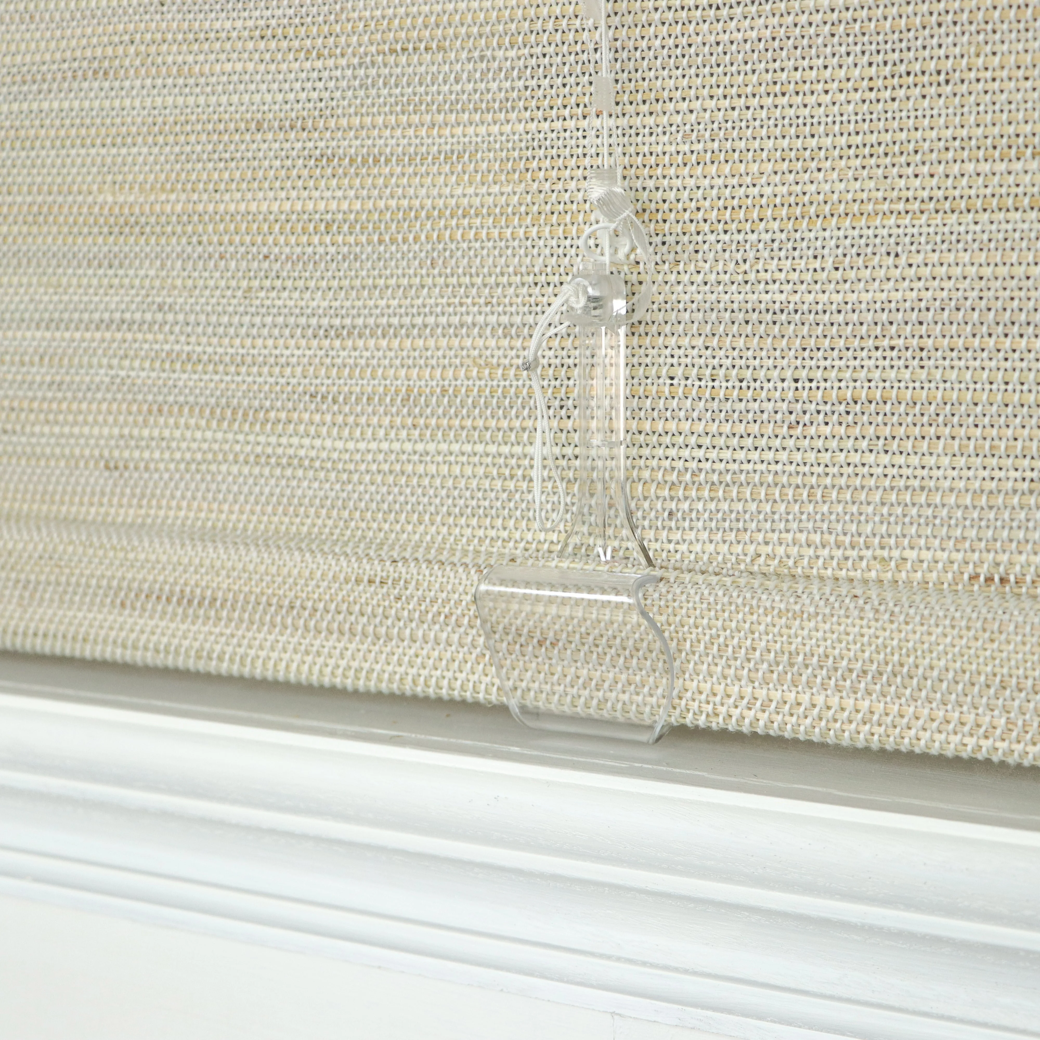Tailor Woven Bamboo Shade| Wall White