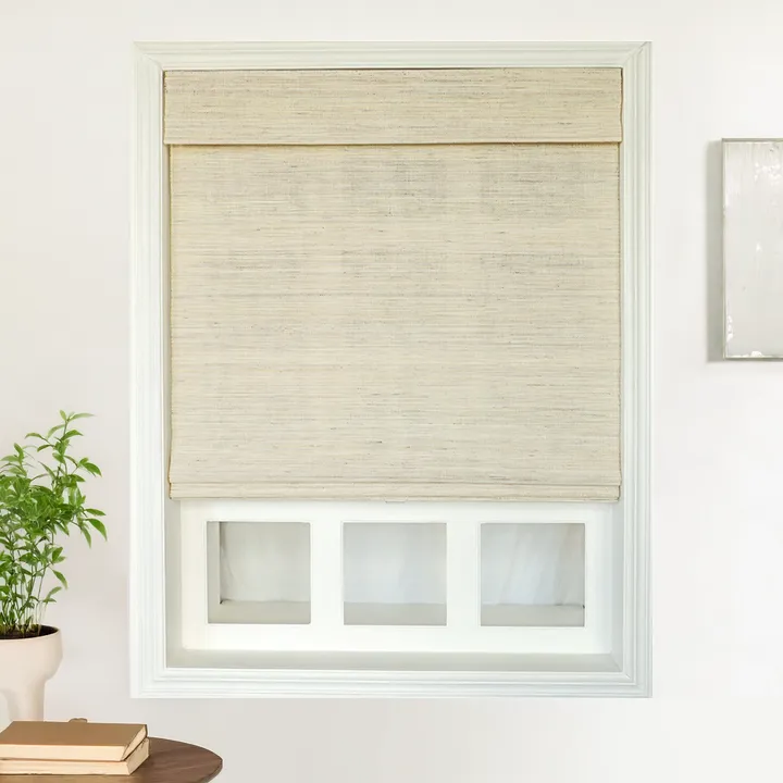 Tailor Woven Bamboo Shade| Wall White