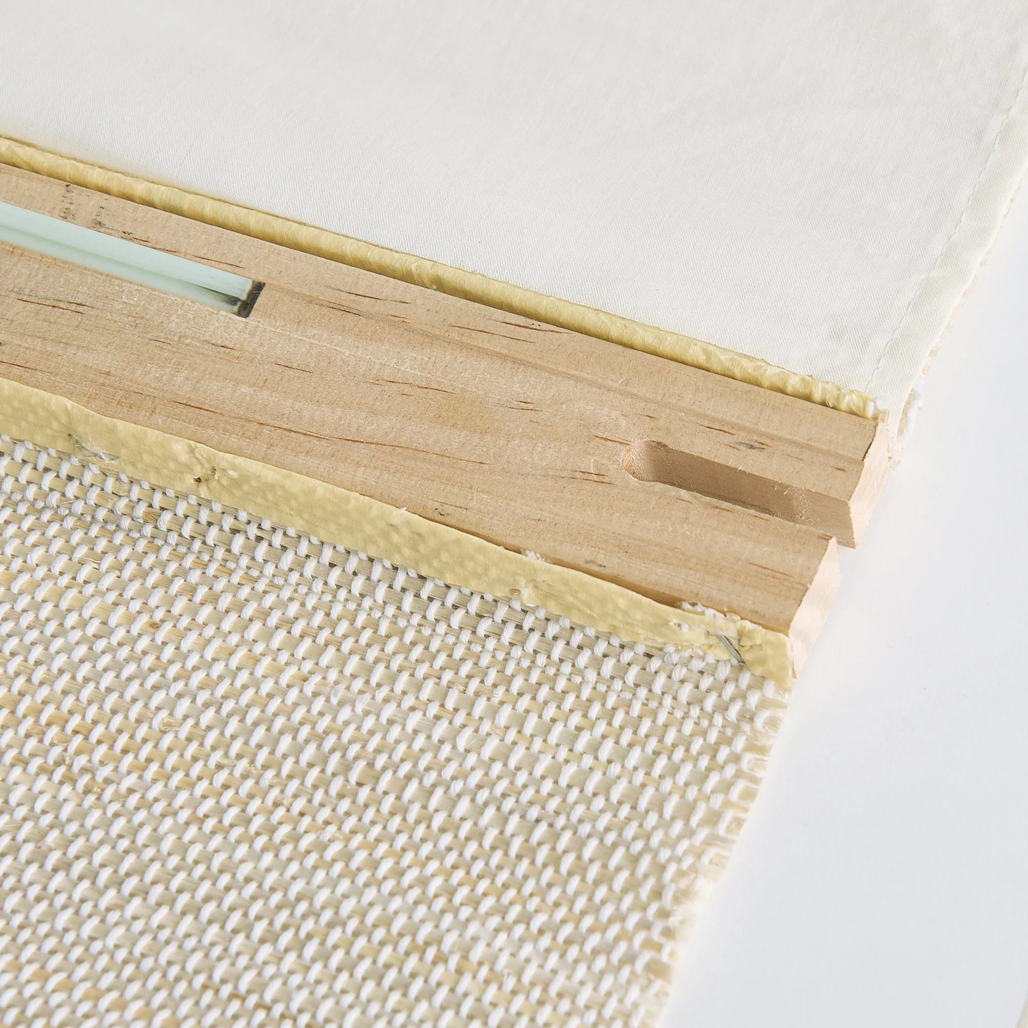 Tailor Woven Bamboo Shade| Wall White