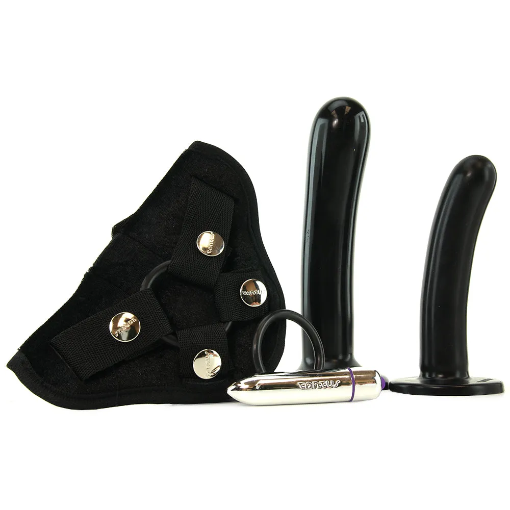 Tantus Bend Over Intermediate Strap-On Harness Kit Black