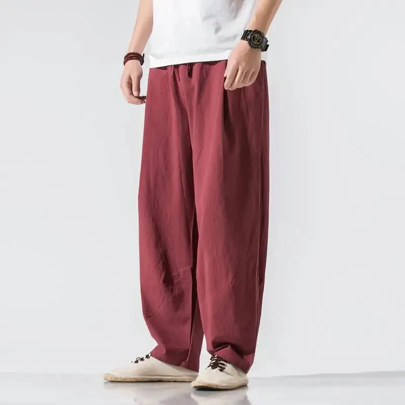 Terrace Cotton Linen Trousers