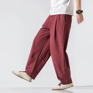 Terrace Cotton Linen Trousers