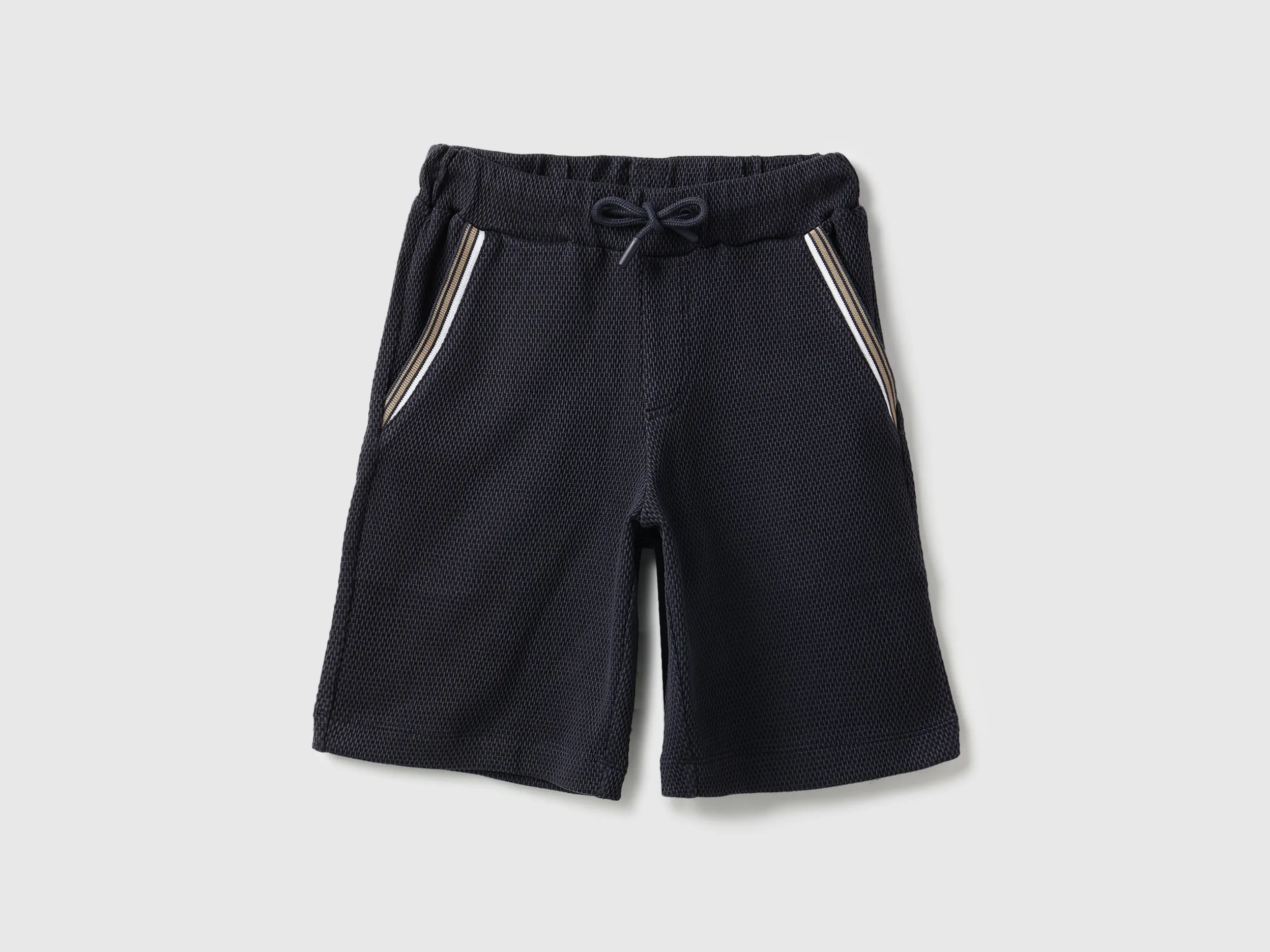Textured Regular Fit Shorts