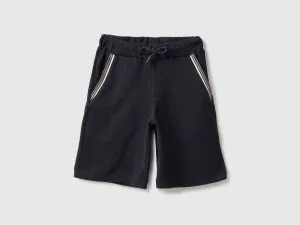 Textured Regular Fit Shorts