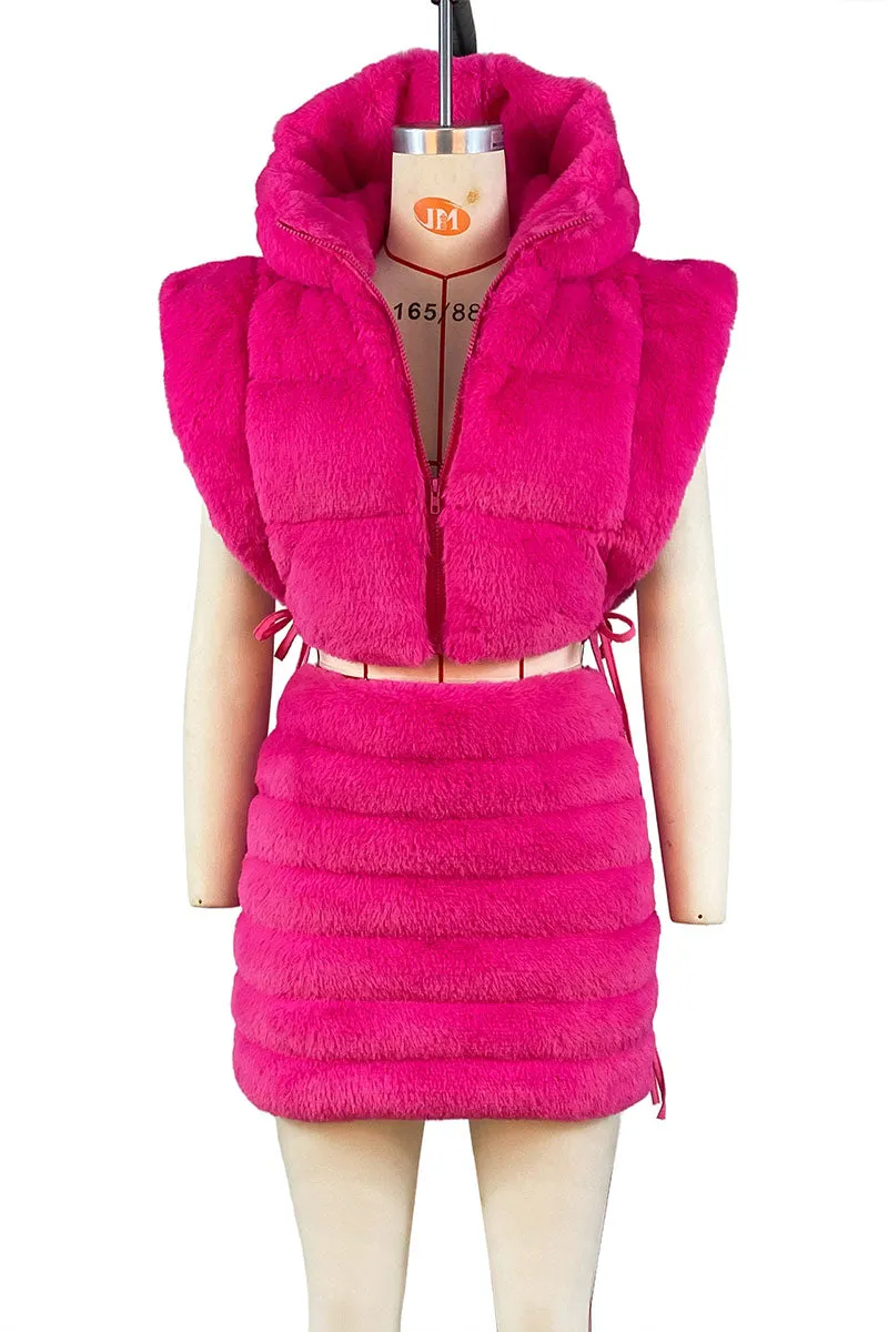 TG715 Hooded Puff Vest Top
