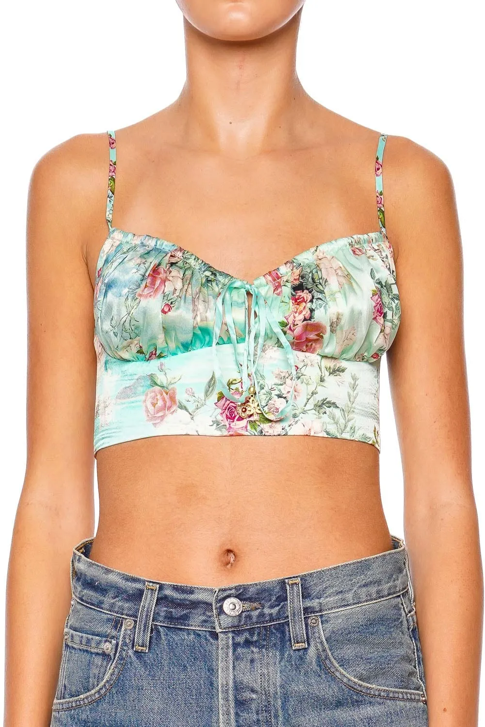 The Jewellery Museum Gathered Bralette