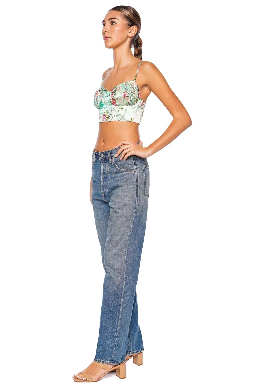 The Jewellery Museum Gathered Bralette