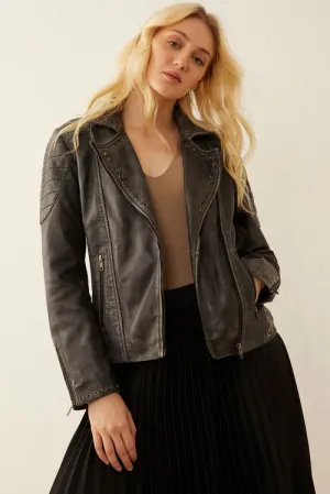 The Starstruck Ladies Leather Jacket