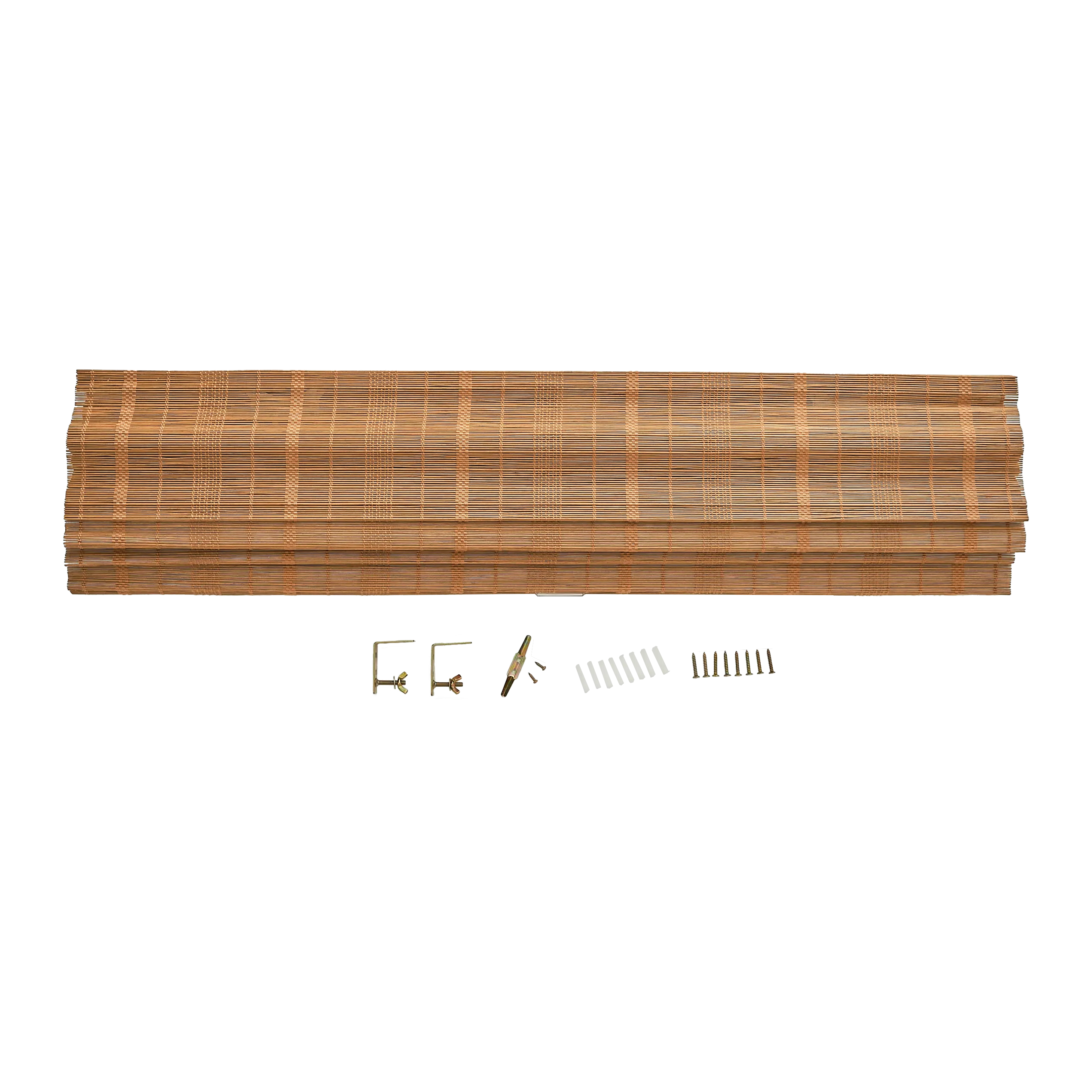 Tina Woven Bamboo Shade| Deep Carbon
