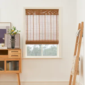 Tina Woven Bamboo Shade| Deep Carbon