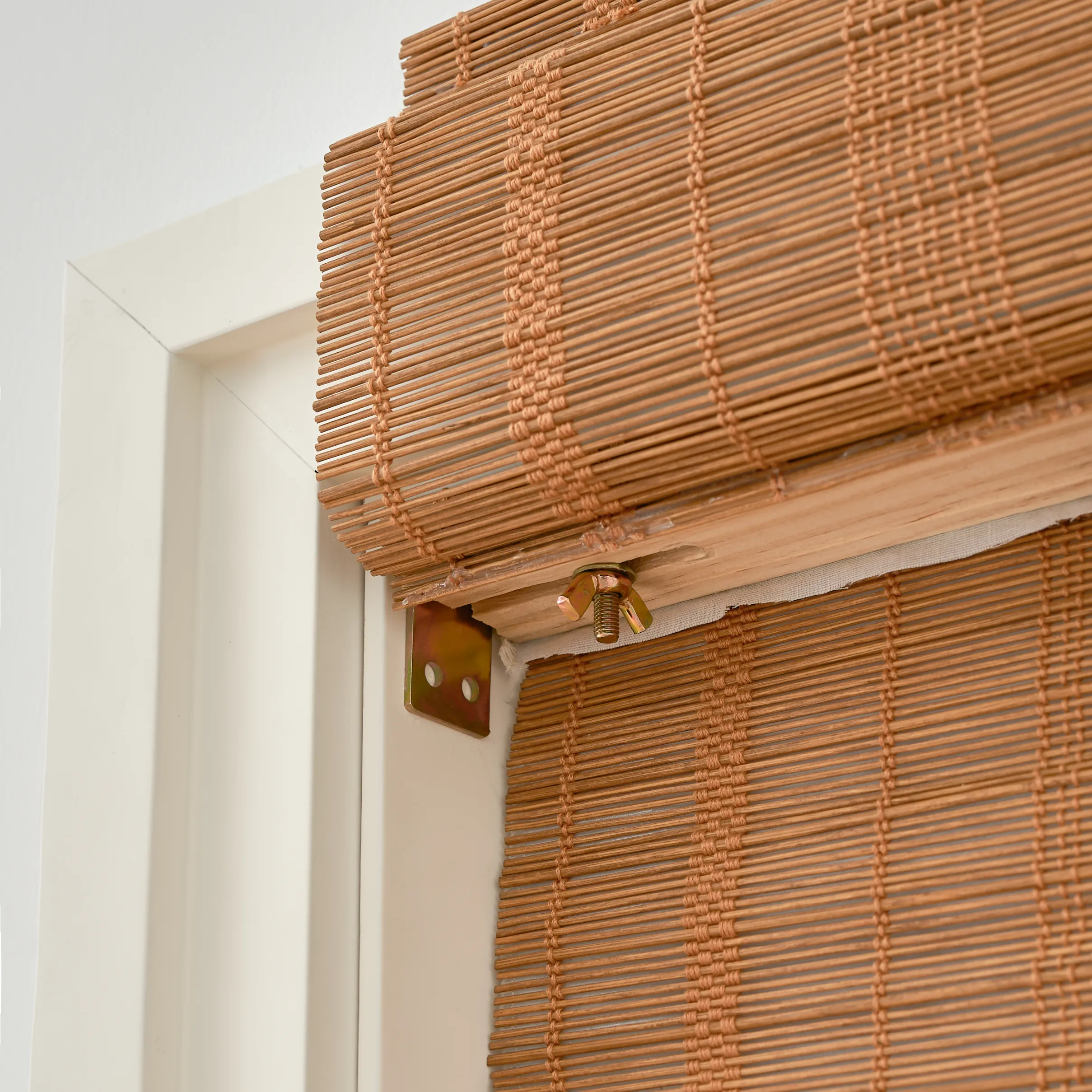 Tina Woven Bamboo Shade| Deep Carbon