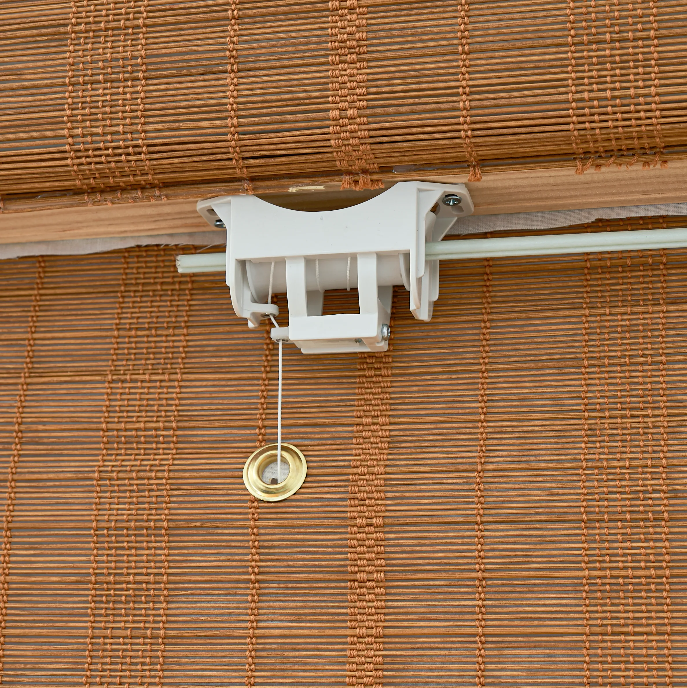 Tina Woven Bamboo Shade| Deep Carbon