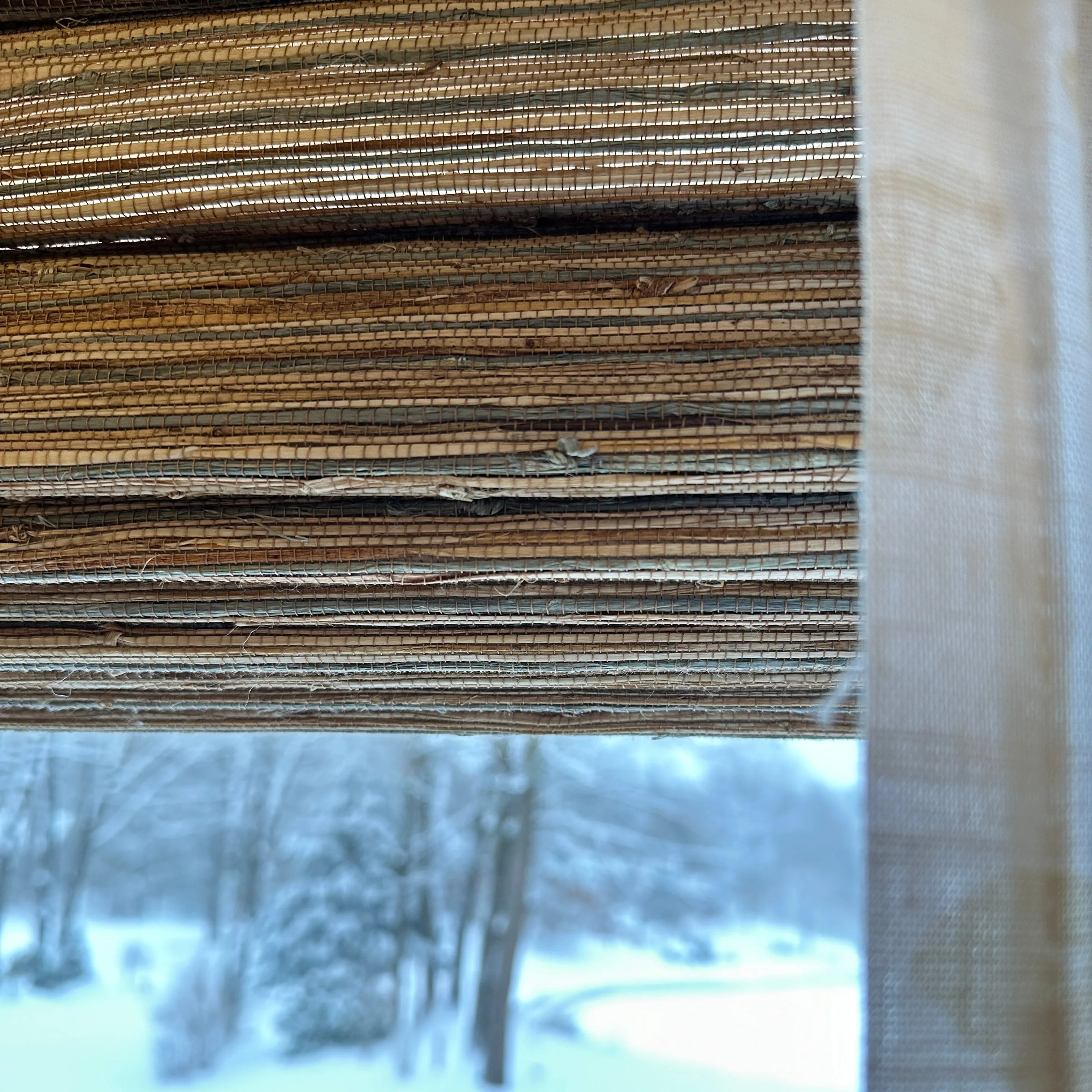 Tina Woven Bamboo Shade| Honeynut