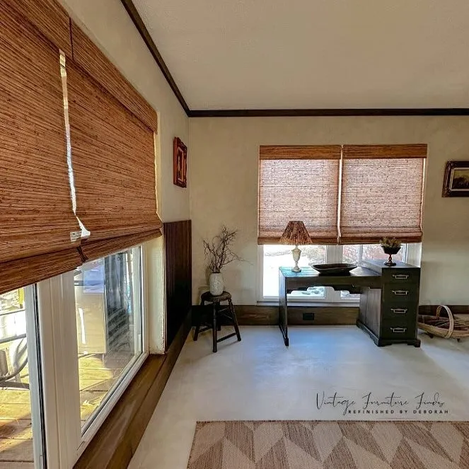 Tina Woven Bamboo Shade| Honeynut