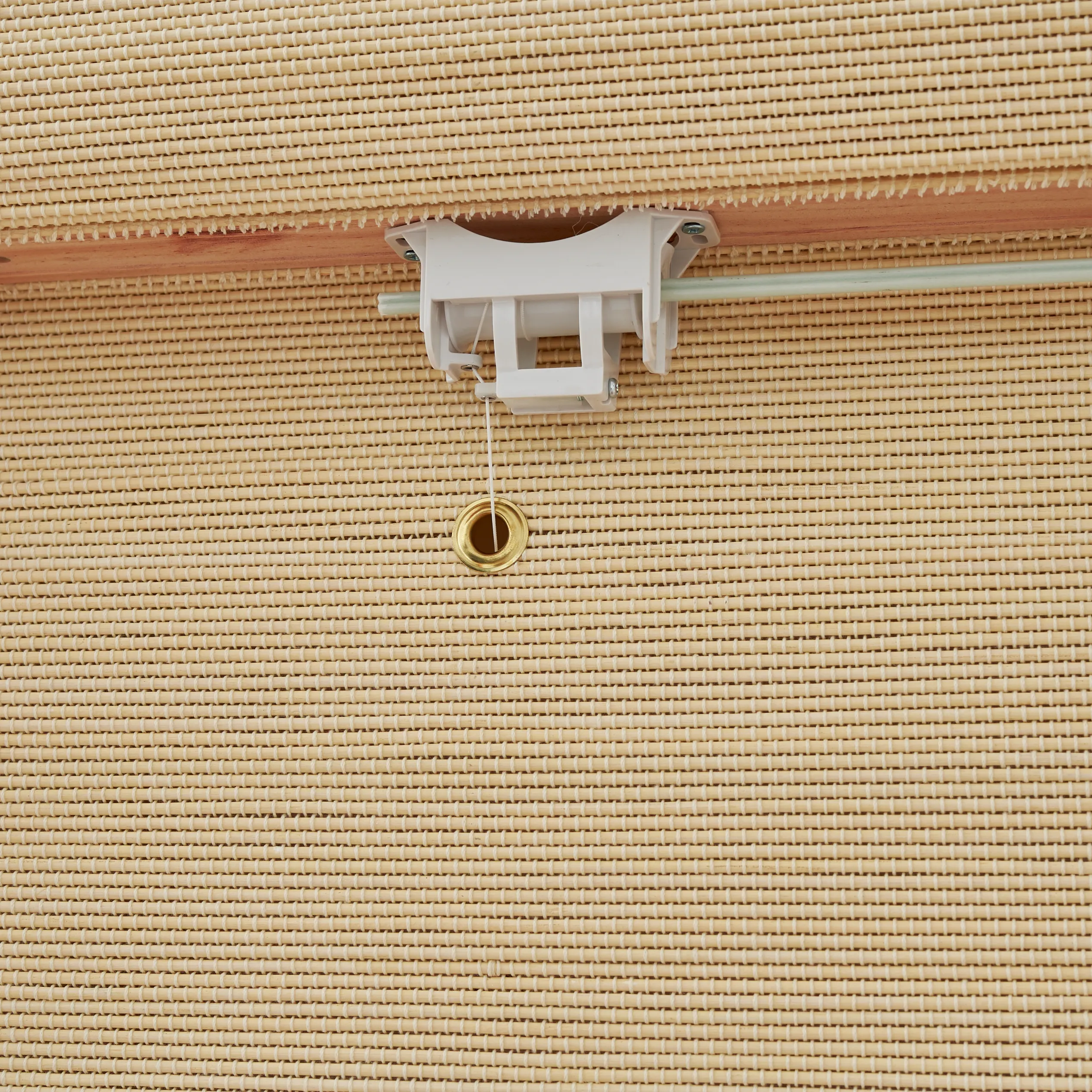 Tina Woven Bamboo Shade| Ivory White