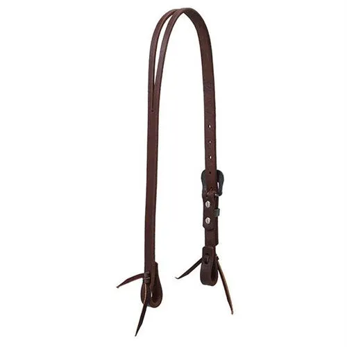 TK10-0613 Headstall Slit Ear Chevrn