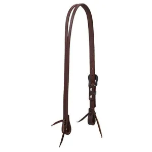 TK10-0613 Headstall Slit Ear Chevrn
