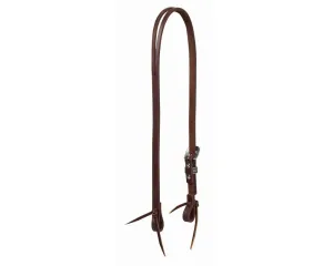 TK10010-02-01 Headstall Indian Split Ear Canyon Rose Harness Leather