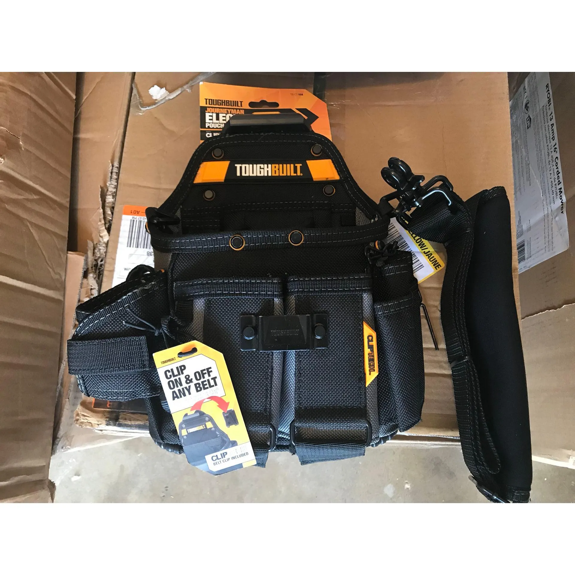 Toughbuilt Master Electrician Pouch   Strap