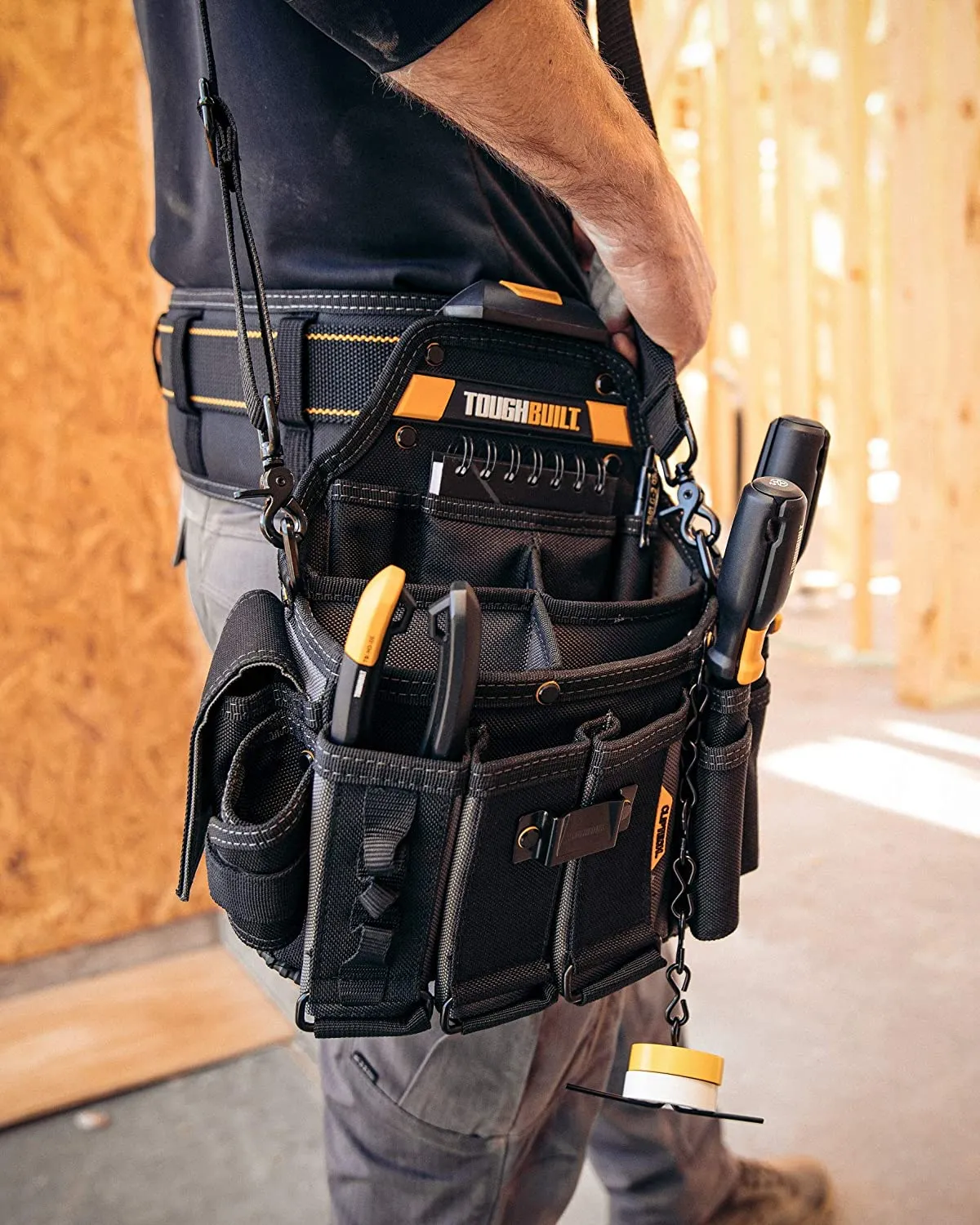 Toughbuilt Master Electrician's Pouch   Shoulder Strap TB-CT-104
