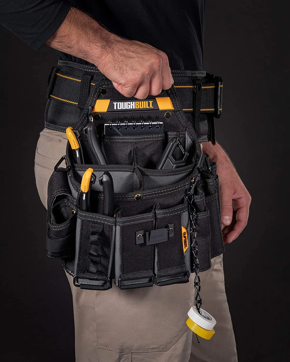 Toughbuilt Master Electrician's Pouch   Shoulder Strap TB-CT-104