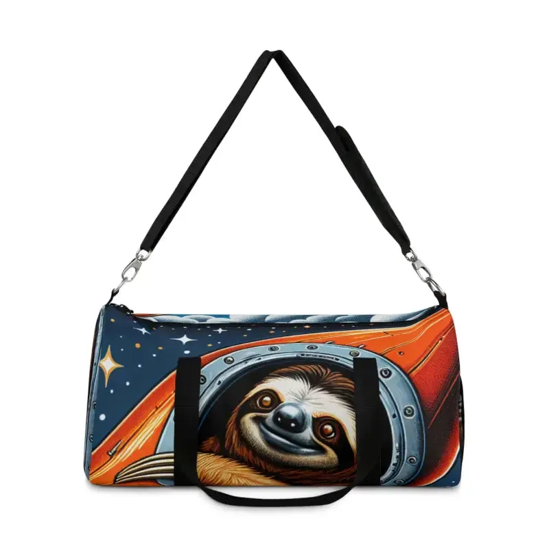 Travel in Style with Polyester Oxford Canvas Sloth Duffel
