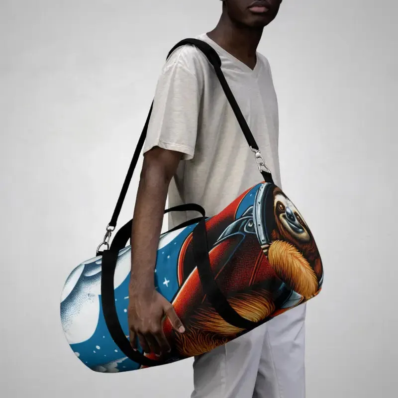 Travel in Style with Polyester Oxford Canvas Sloth Duffel