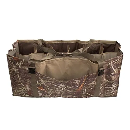 Trendy Retail® 12 Slot 3D Lifelike Duck Decoy Bag with Padded & Adjustable Shoulder Strap