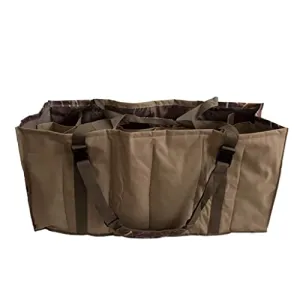 Trendy Retail® 12 Slot 3D Lifelike Duck Decoy Bag with Padded & Adjustable Shoulder Strap