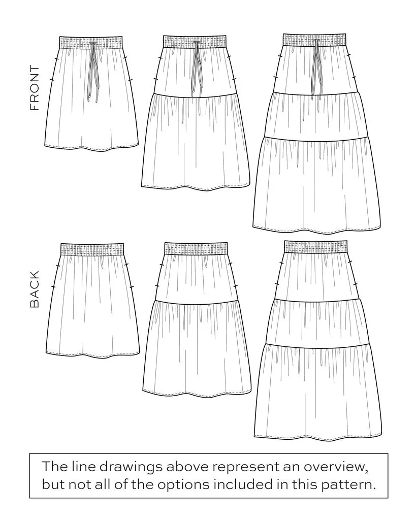 True Bias - Mave Skirt 0-18