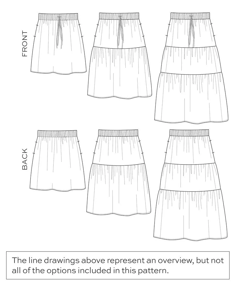 True Bias - Mave Skirt 14-30